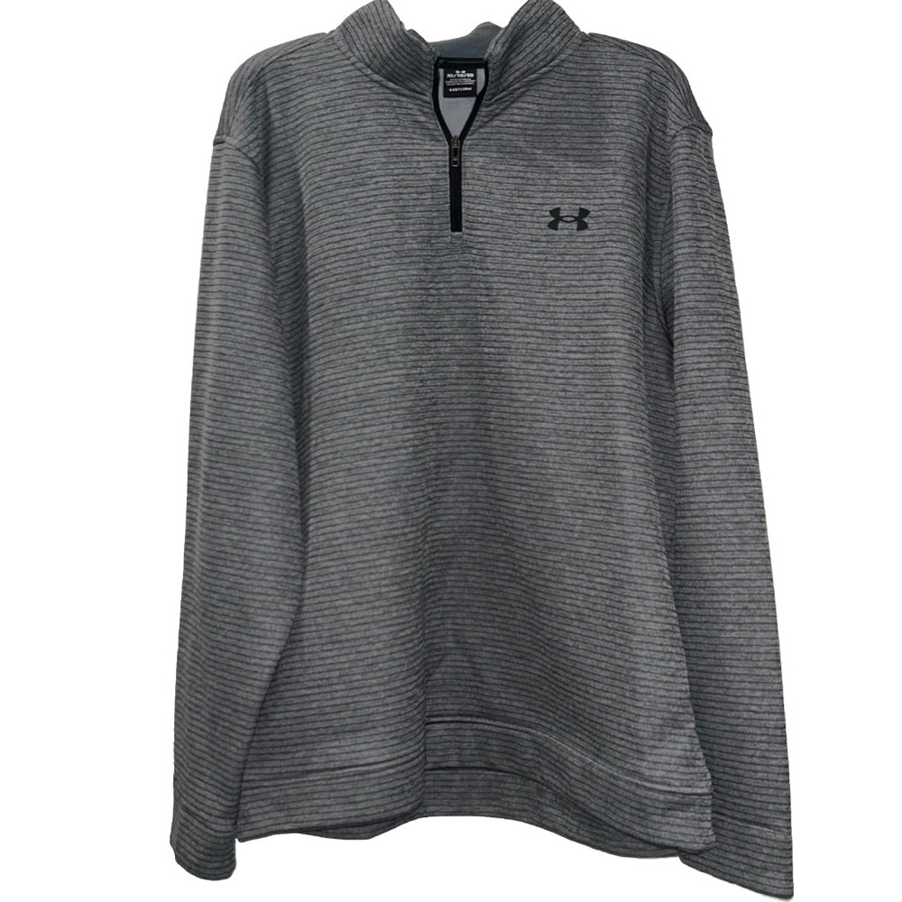 Under Armour Gray Quarter-Zip Pullover Men’s XL
